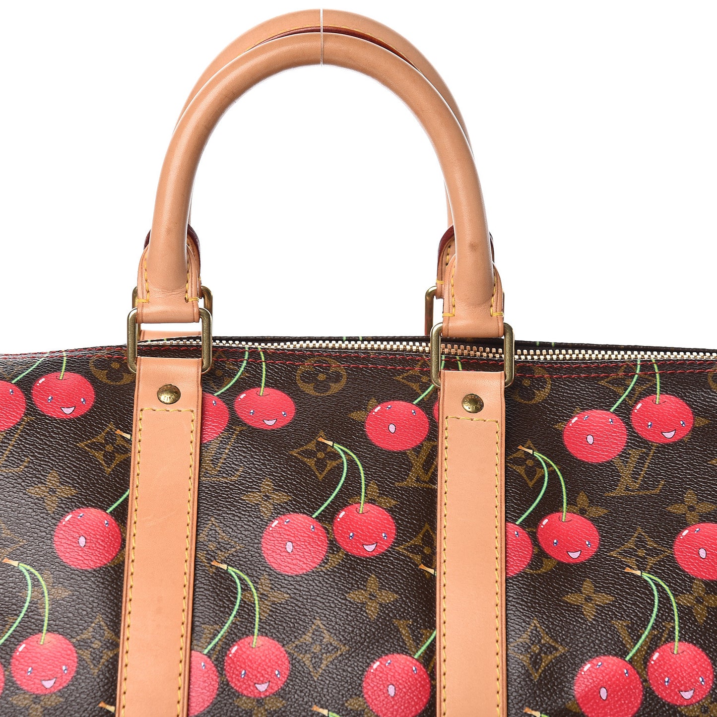 Monogram Cerises Keepall 45