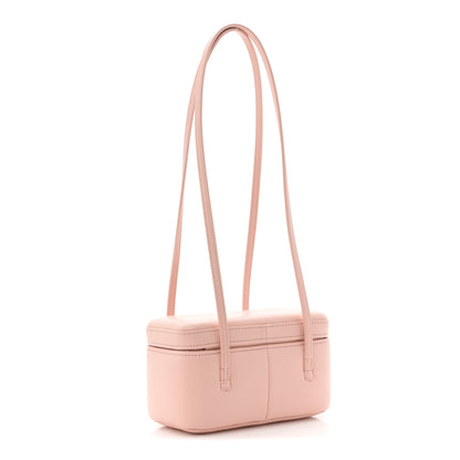 Chanel Shiny Caviar Preppy Coco Long Vanity With Strap Light Pink 3 of 11