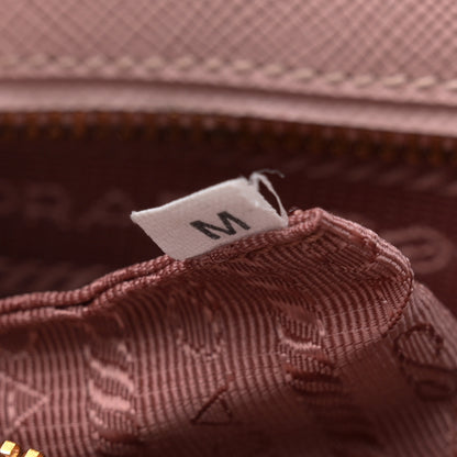 Prada Saffiano Mini Galleria Double Zip Tote Orchidea 8 of 19