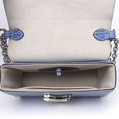 Louis Vuitton Epi Twist Shoulder Bag MM Denim Light 4 of 8