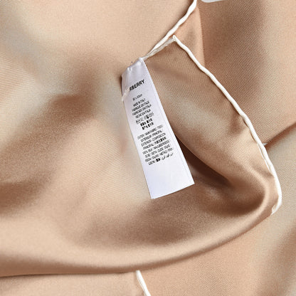 Burberry Silk Horseferry Print Scarf Archive Beige 3 of 4