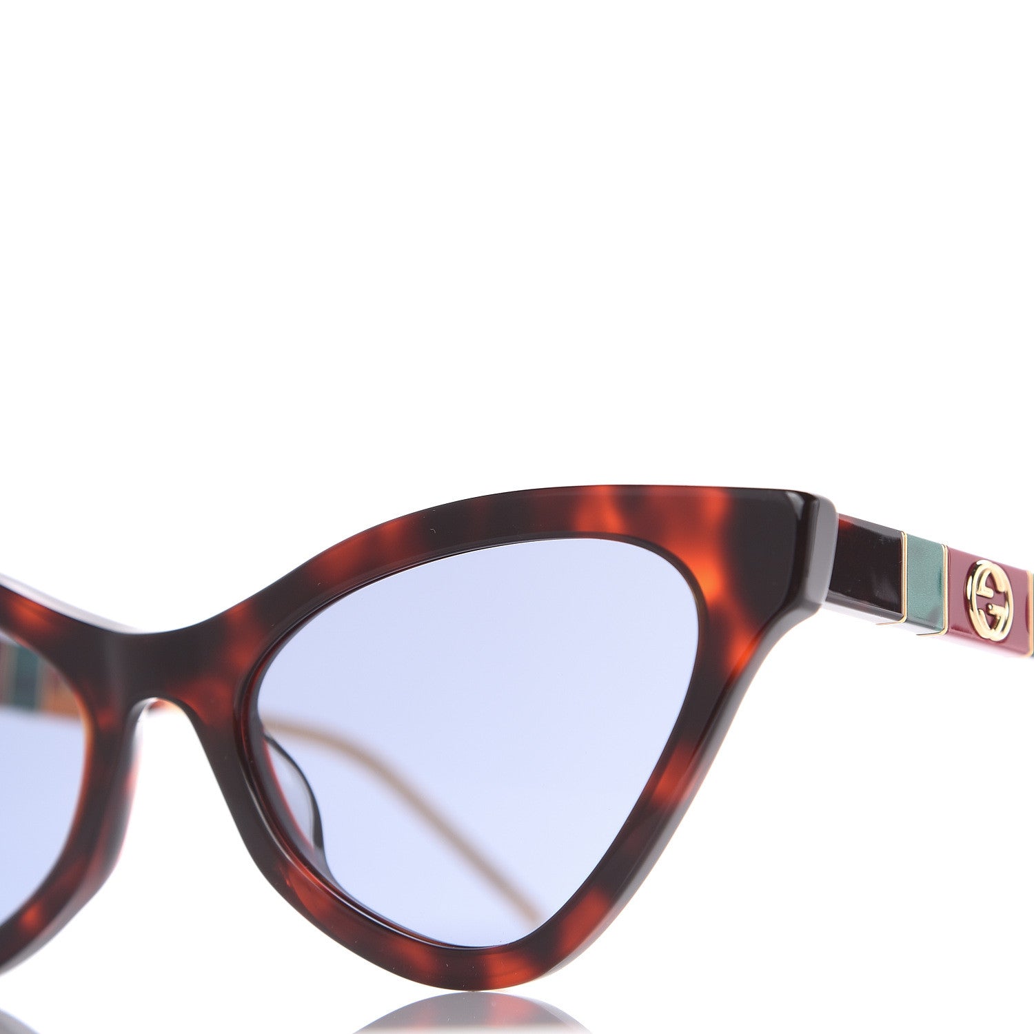 Gucci Acetate Cat Eye GG0597S Sunglasses Havana 7 of 8