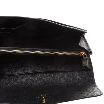 Louis Vuitton Empreinte Sarah Wallet NM Black 5 of 11