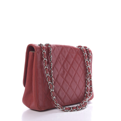 Chanel Lambskin Large Coco Rider Flap Red 3 of 17