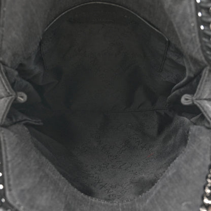 Stella McCartney Denim Star Mini Falabella Tote Black 5 of 9