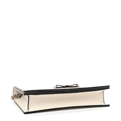 Gucci Guccissima Signature Bowy Chain Wallet Mystic White 3 of 7