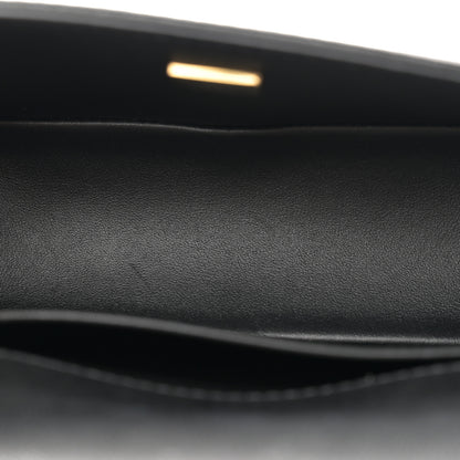 Chanel Shiny Caviar Quilted Small Top Handle Boy Flap Black 5 of 11