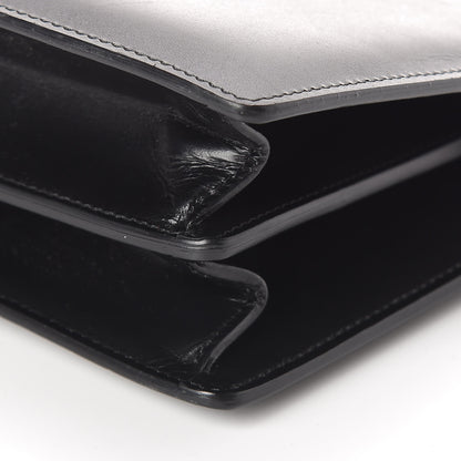 Celine Sleek Calfskin Medium Clasp Bag Black 9 of 9