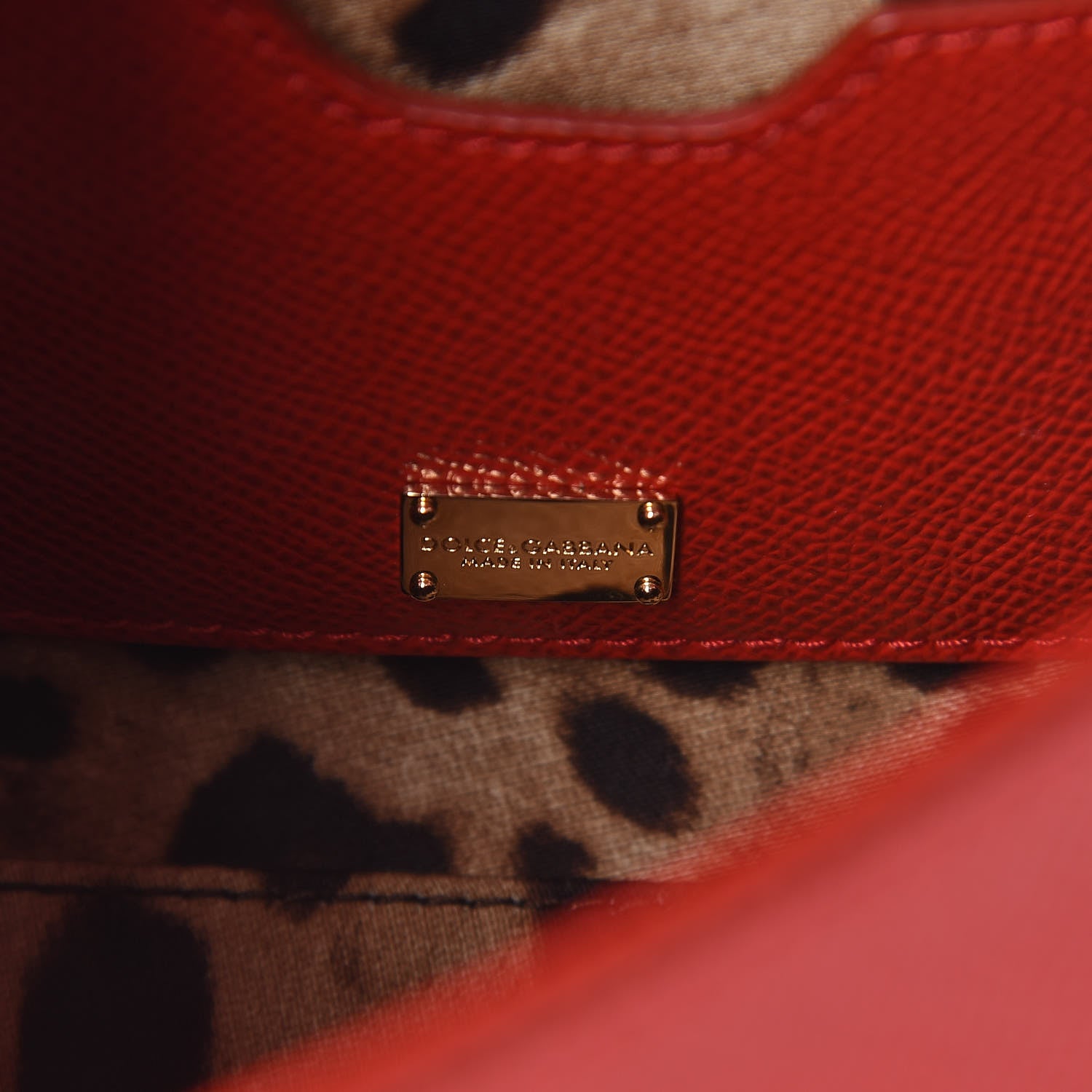 Dolce & Gabbana Dauphine Small Miss Sicily Satchel Dark Red 6 of 13