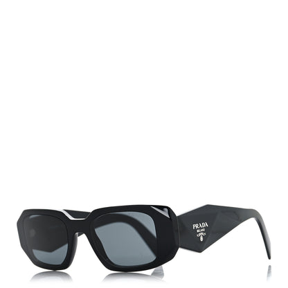 Prada Acetate Symbole Sunglasses SPR 17W Black 1 of 7