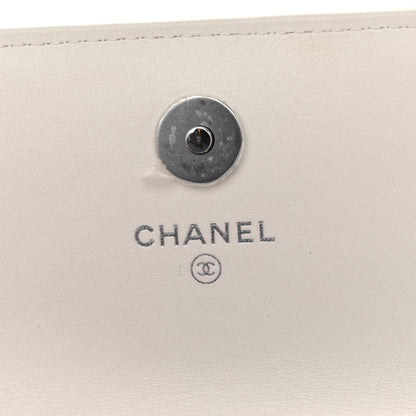 Chanel Caviar Quilted My Everything Belt Flap Card Holder White 6 of 11