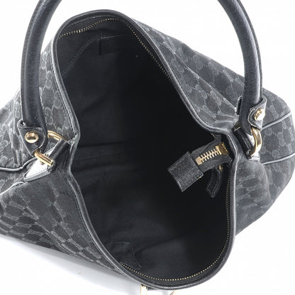 Gucci Monogram Abbey Hobo Black 3 of 8