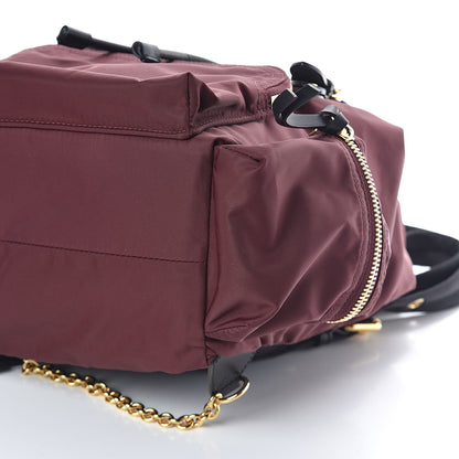 Burberry Nylon Medium Rucksack Backpack Burgundy Red 9 of 9