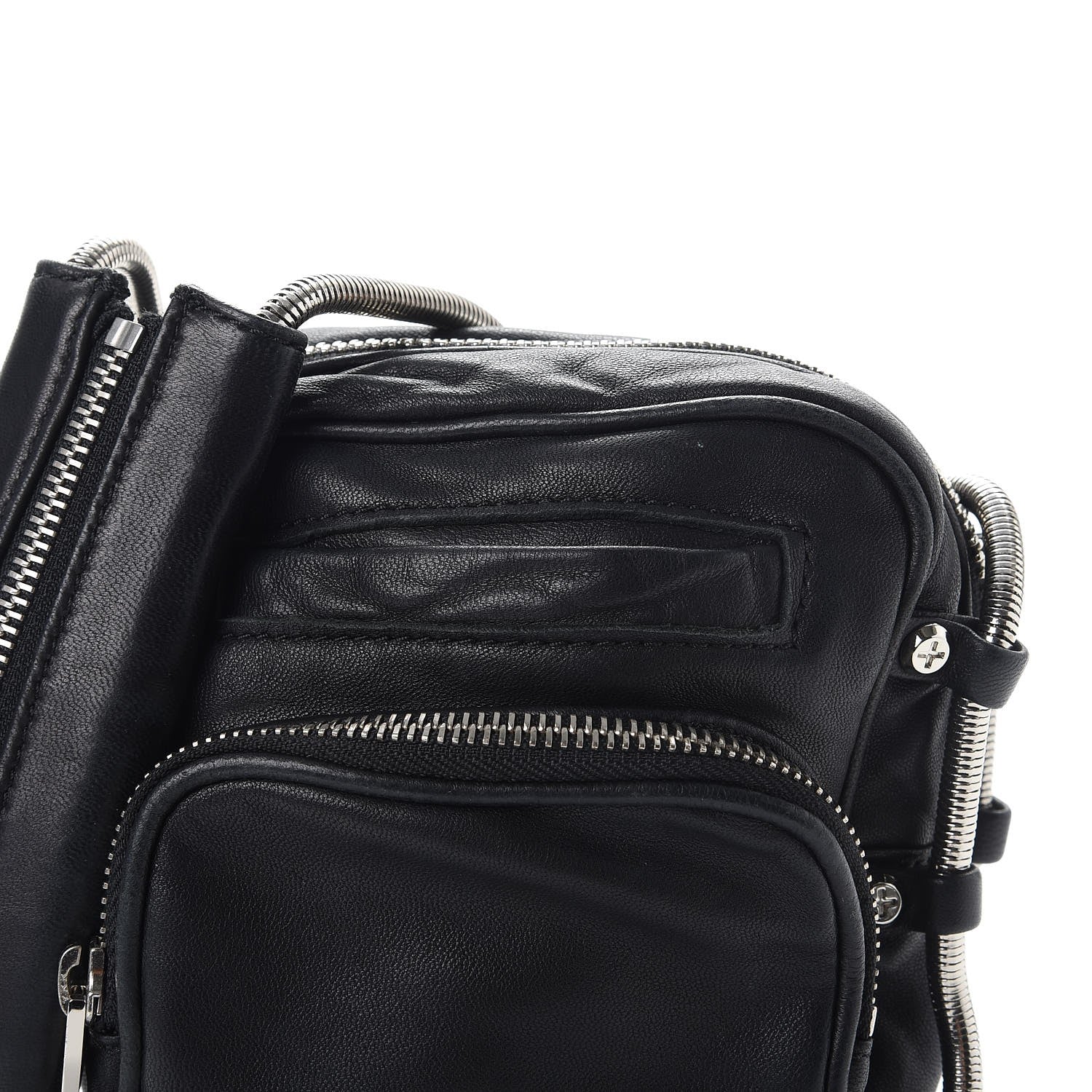 Alexander Wang Washed Lambskin Brenda Chain Bag Black 11 of 12