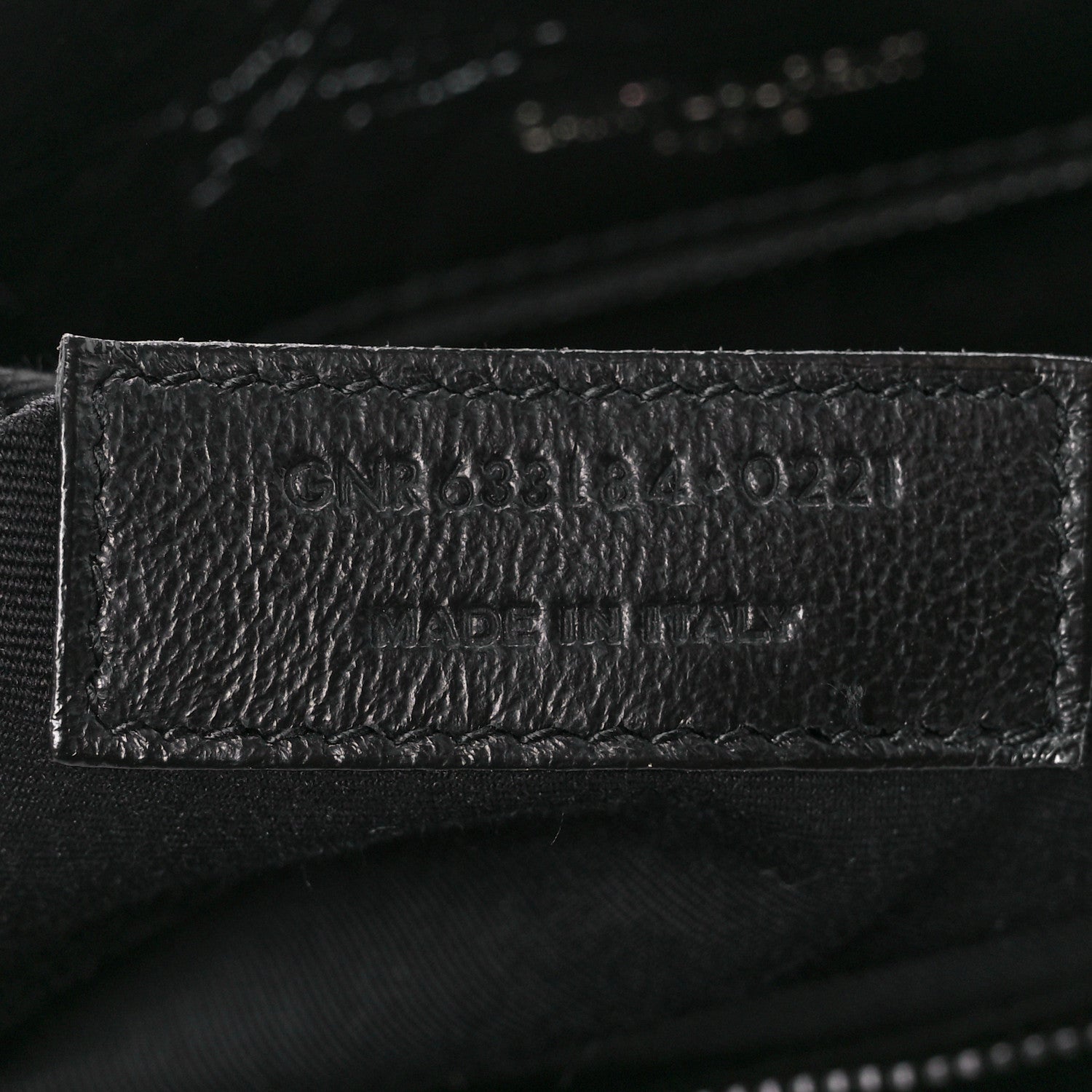 Saint Laurent Crinkled Calfskin Matelasse Monogram Medium Niki Chain Satchel Black 8 of 11
