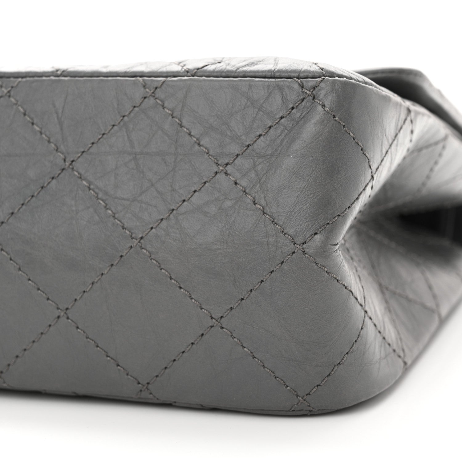 Chanel Aged Calfskin Quilted 2.55 Reissue 227 Flap Grey 10 of 10
