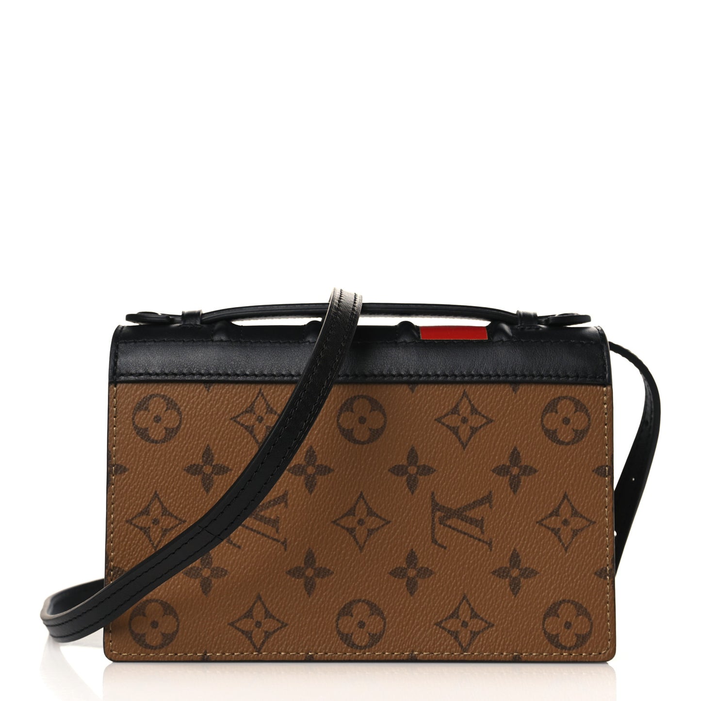Reverse Monogram Book Chain Wallet
