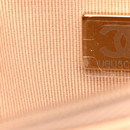 Chanel Caviar Quilted Wallet On Chain WOC Beige 8 of 10