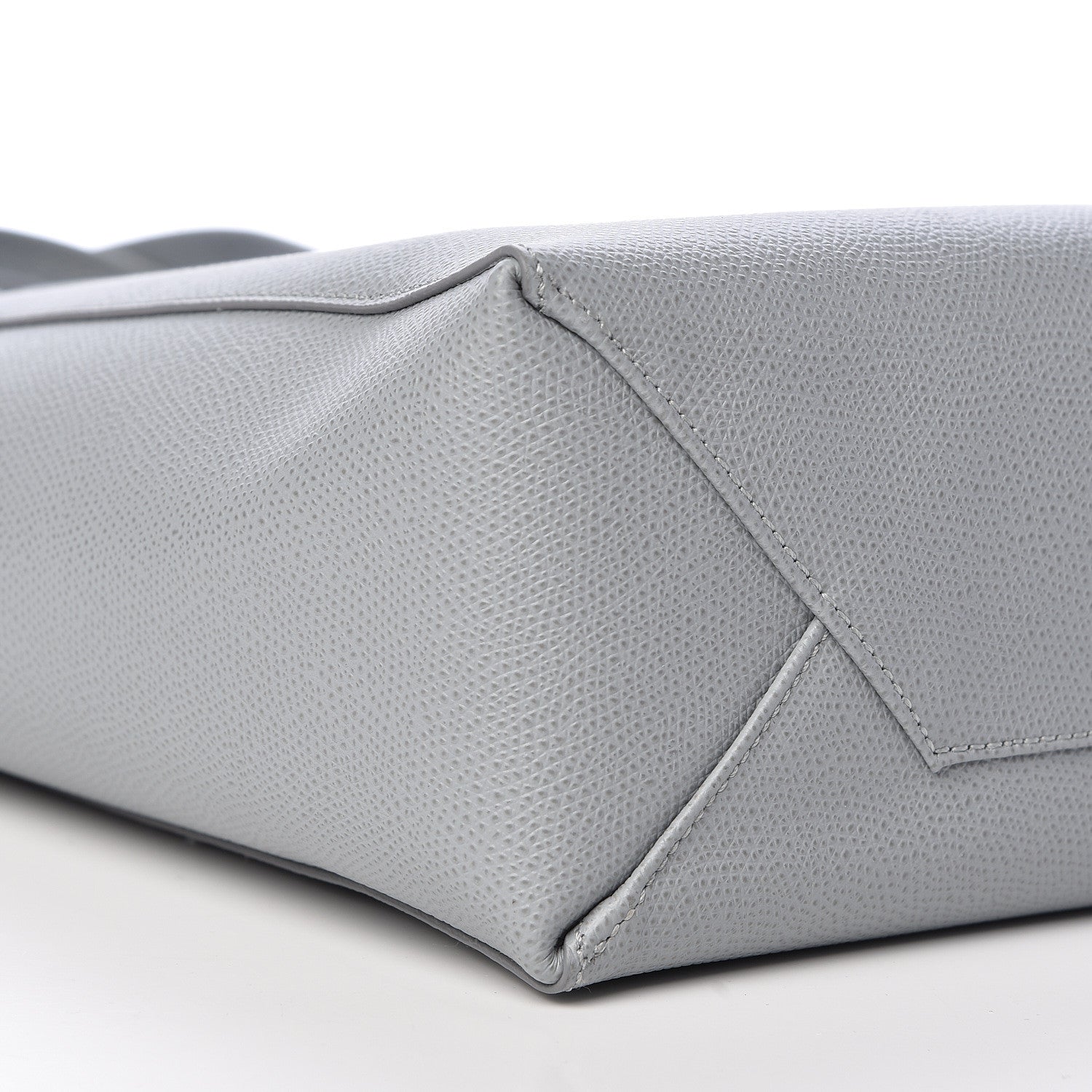 Celine Grained Calfskin Small Vertical Cabas Mineral 10 of 11