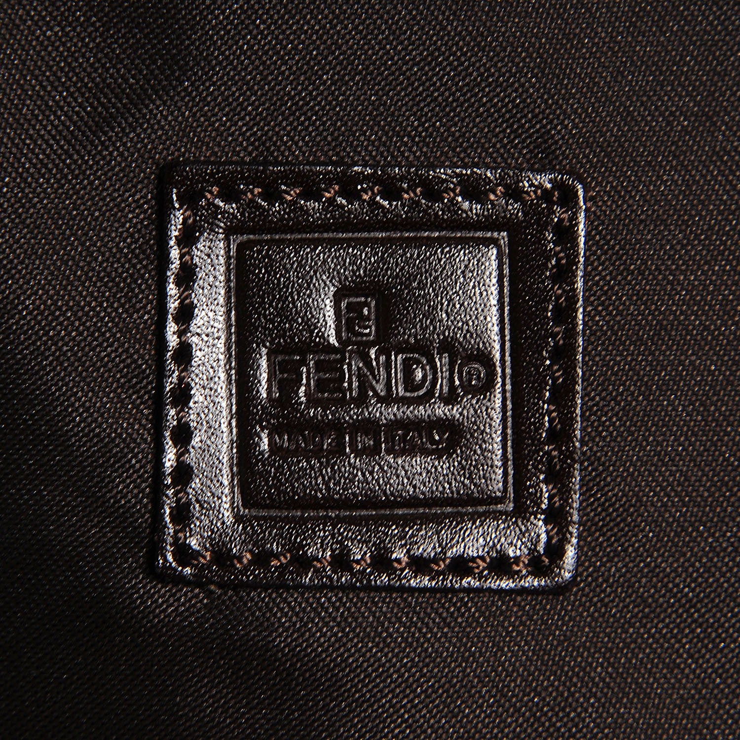 Fendi Vinyl Zucchino Carry On Luggage Moro 6 of 7
