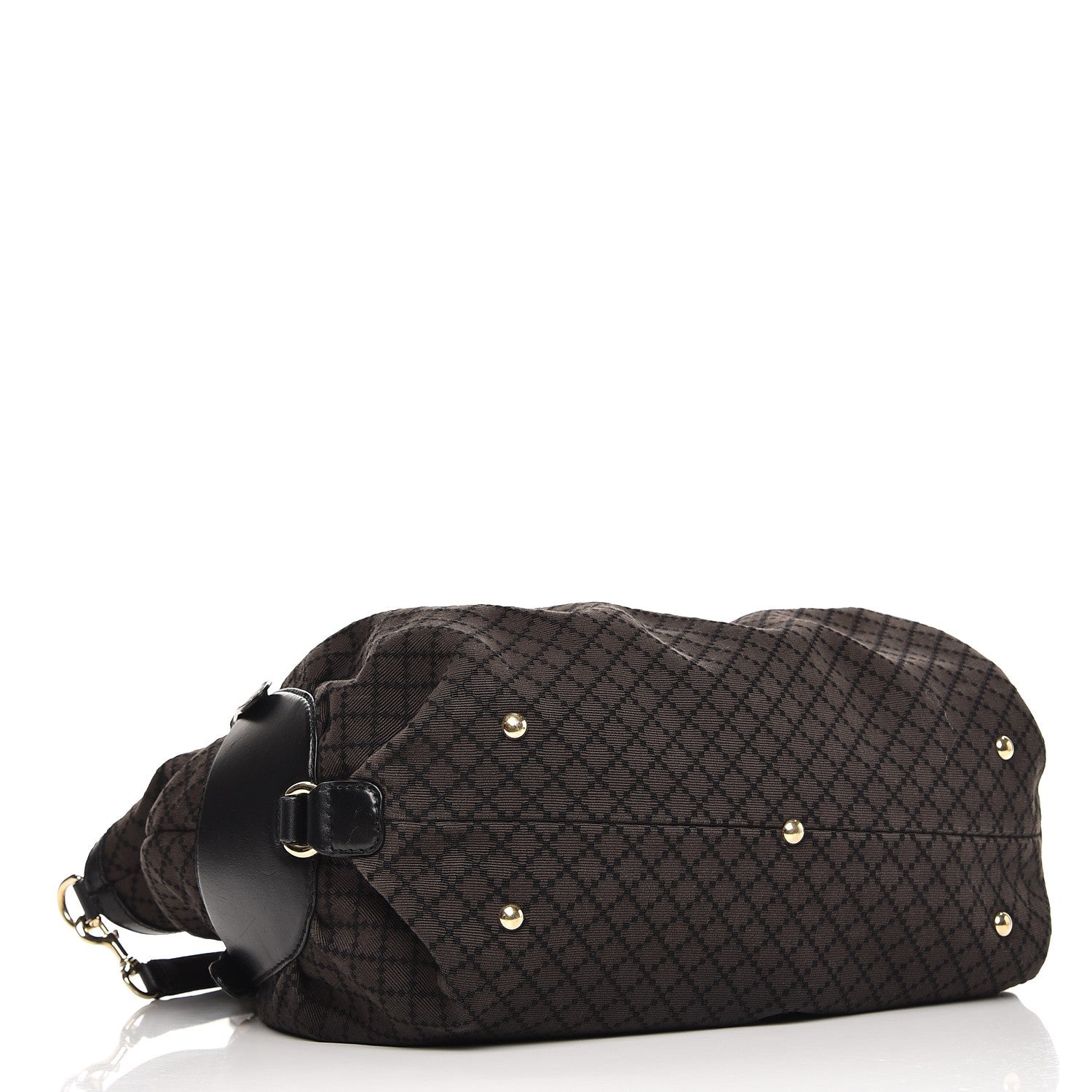 Gucci Diamante Bridle Tote Dark Brown 4 of 6