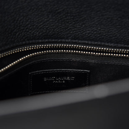 Saint Laurent Grained Calfskin Small Sac De Jour Black 11 of 13