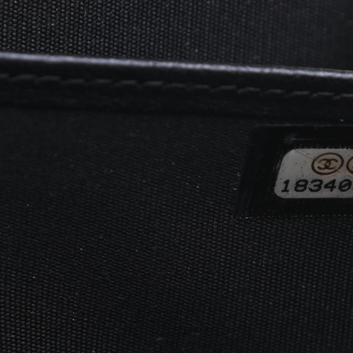 Chanel Lambskin Quilted Boy Zip Around Wallet Black 8 of 9
