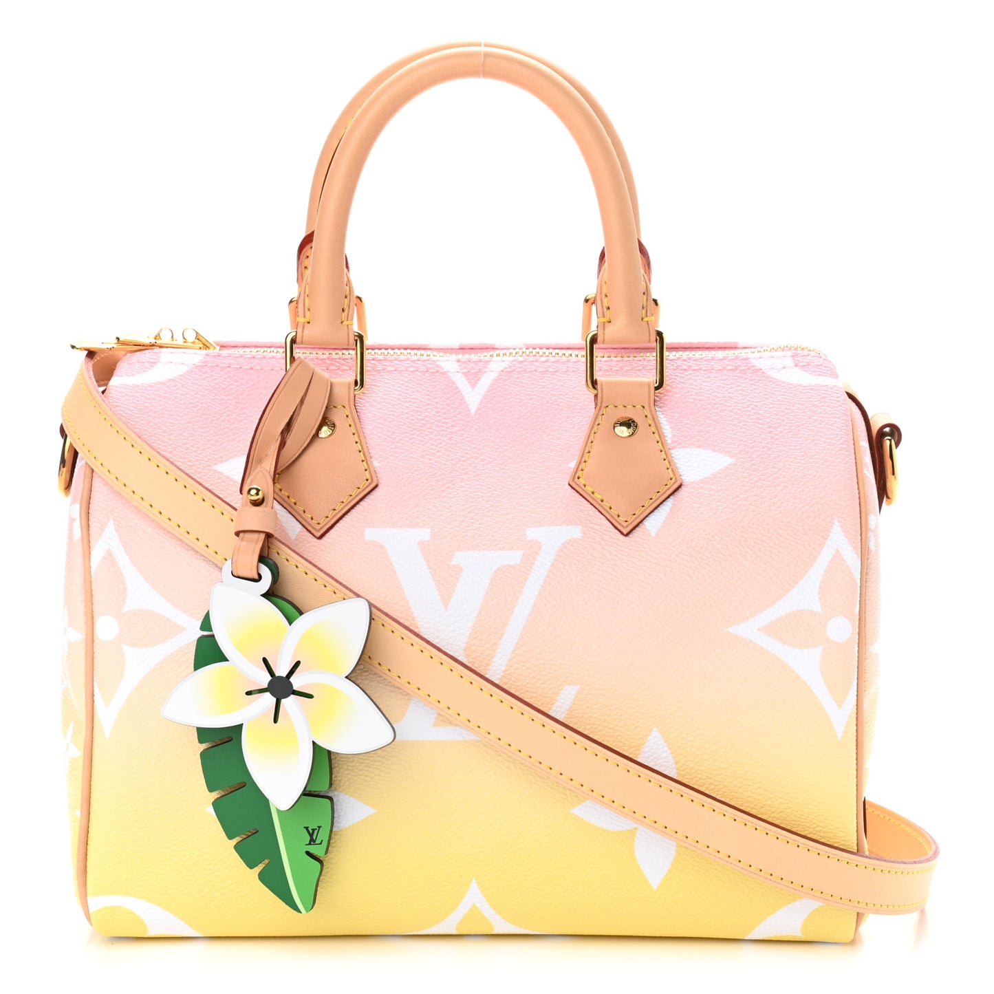 Monogram Giant By The Pool Speedy Bandouliere 25 Light Pink