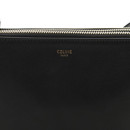 Celine Lambskin Small Trio Crossbody Bag Black 8 of 11