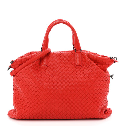 Bottega Veneta Nappa Intrecciato Medium Convertible Tote Vesuvio 1 of 9