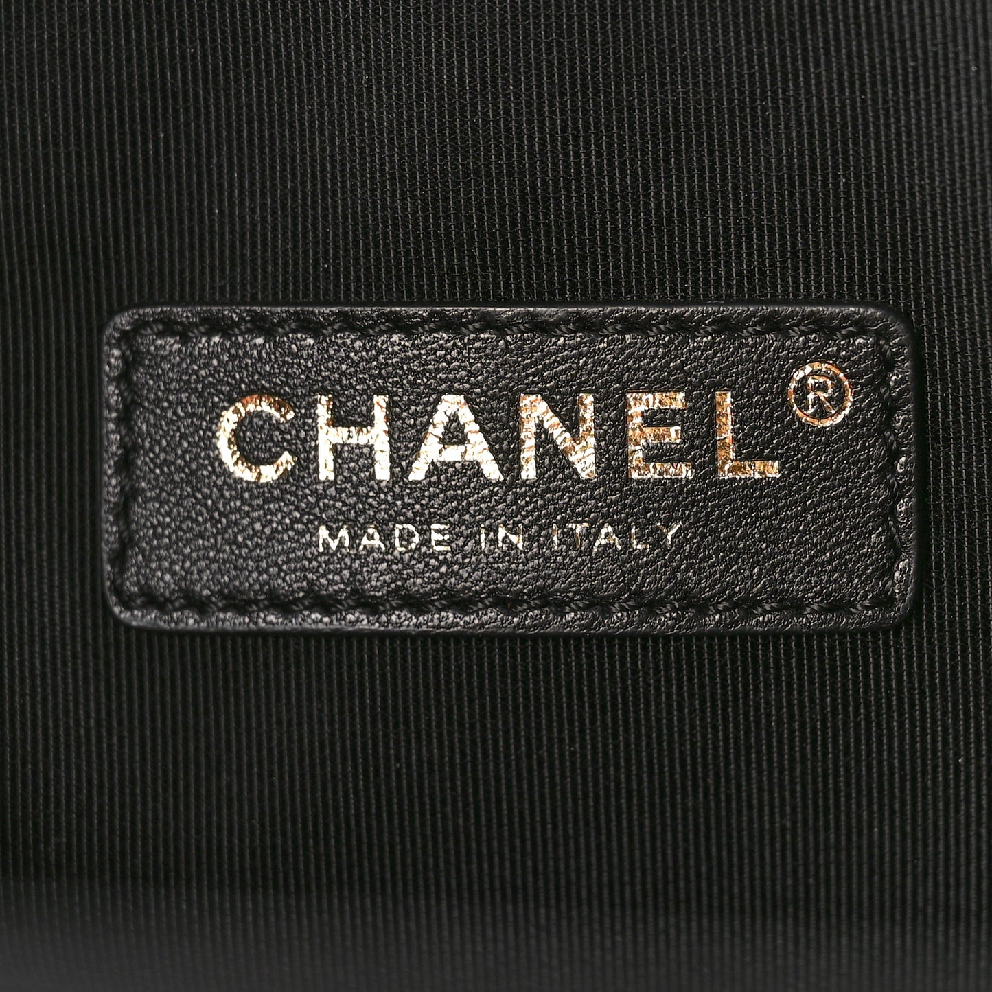 Lambskin Quilted Large 31 Shopping Bag Black