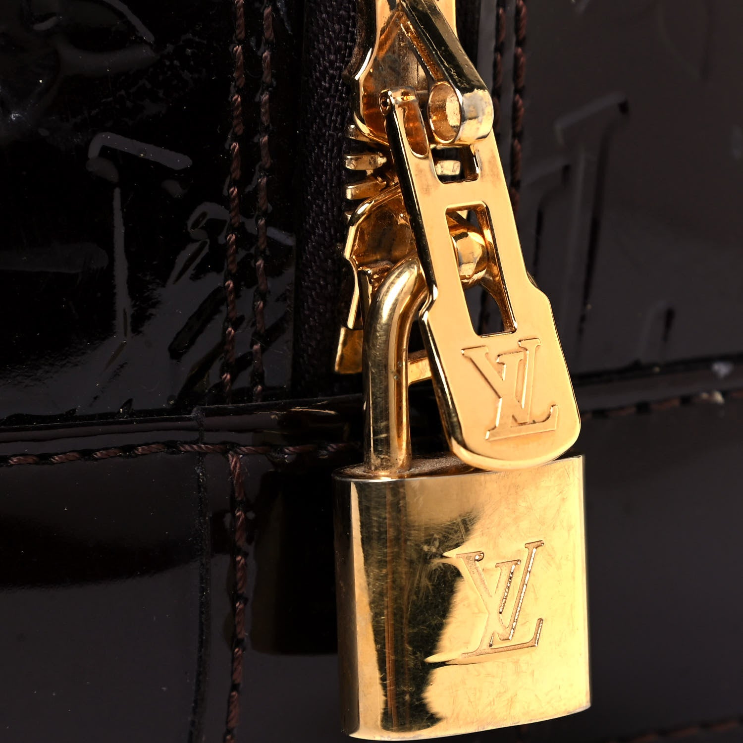 Louis Vuitton Vernis Alma GM Amarante 20 of 21