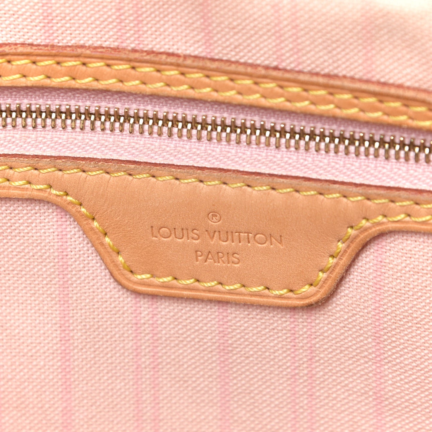Damier Azur Delightful MM Rose Ballerine