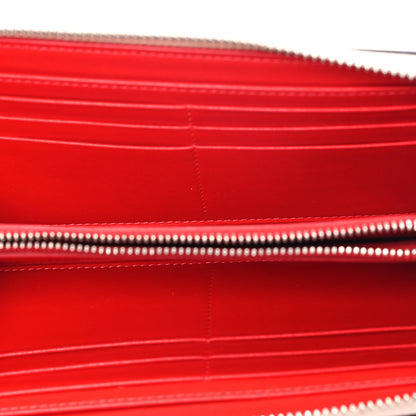 Christian Louboutin Calfskin Panettone Spiked Zip Around Wallet Light Pink 5 of 9