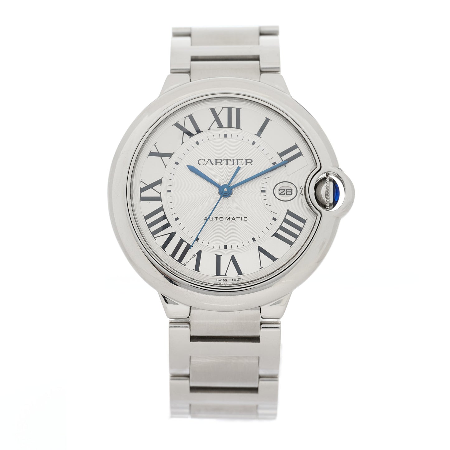 Stainless Steel 42mm Ballon Bleu De Cartier Automatic Watch