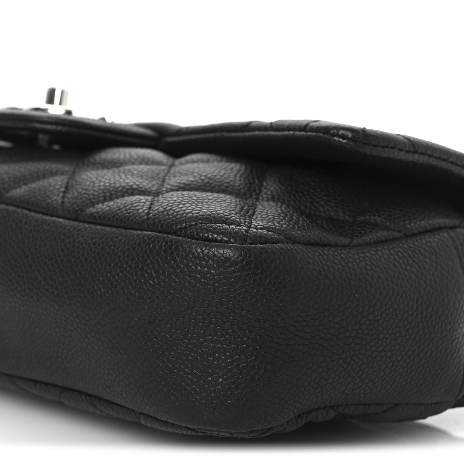 Chanel Caviar Quilted Medium Easy Flap Black 10 of 11