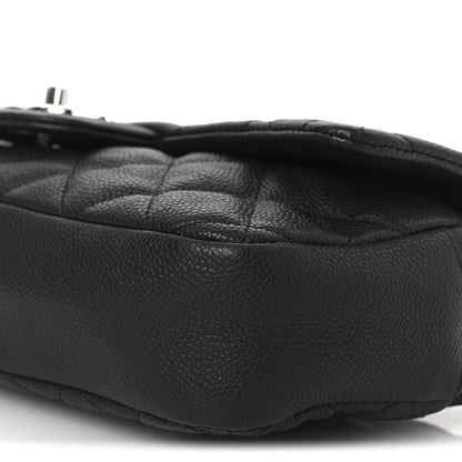 Chanel Caviar Quilted Medium Easy Flap Black 10 of 11