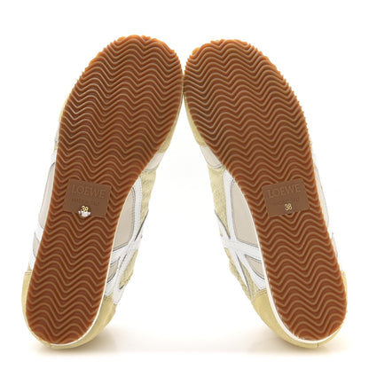 Loewe Nylon Suede Ballet Runner Sneakers 38 Lemon 6 of 8