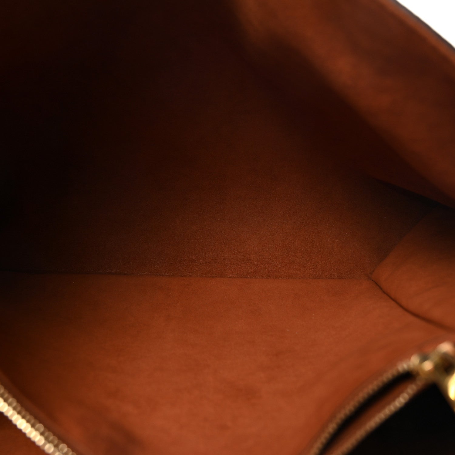 Louis Vuitton Grained Calfskin Lockme Shopper Chataigne 5 of 9