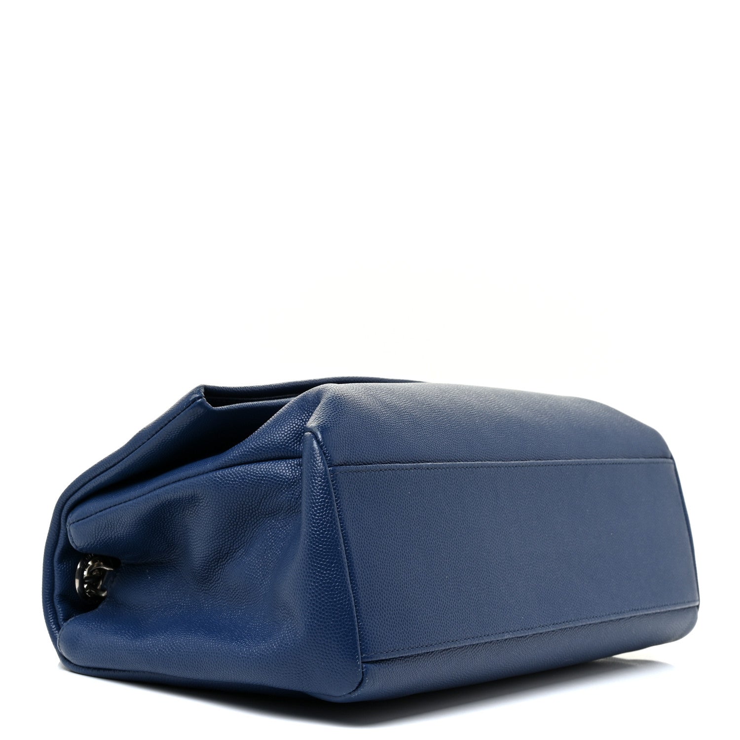Saint Laurent Grain De Poudre Medium West Hollywood Monogram Fold-Over Denim 4 of 19