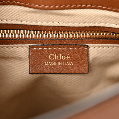 Chloe Suede Calfskin Medium Faye Backpack Tan 7 of 13