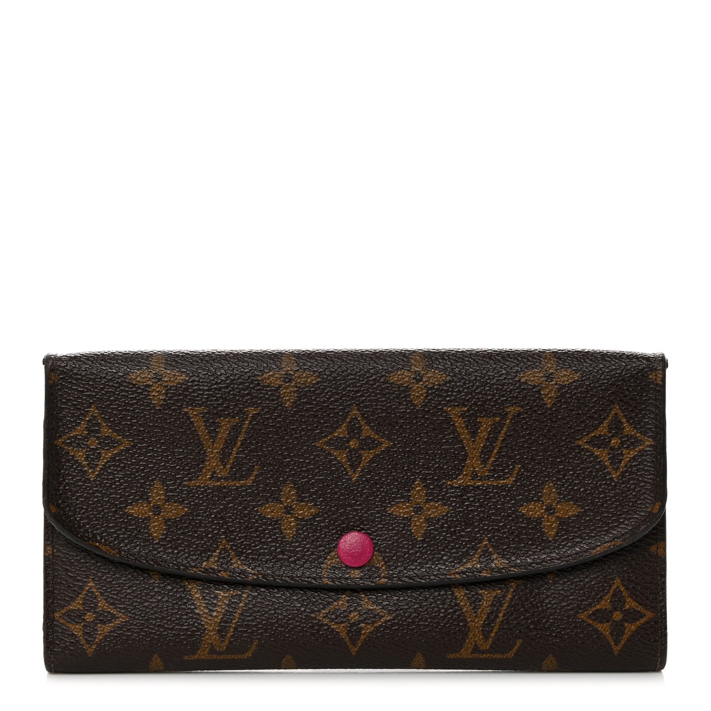 Monogram Emilie Wallet Fuchsia