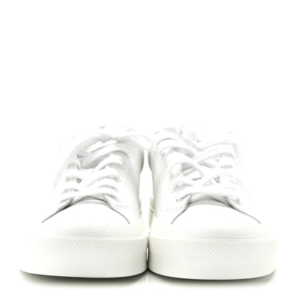 Givenchy Calfskin Womens City Sport Sneakers 40 White Black 3 of 10