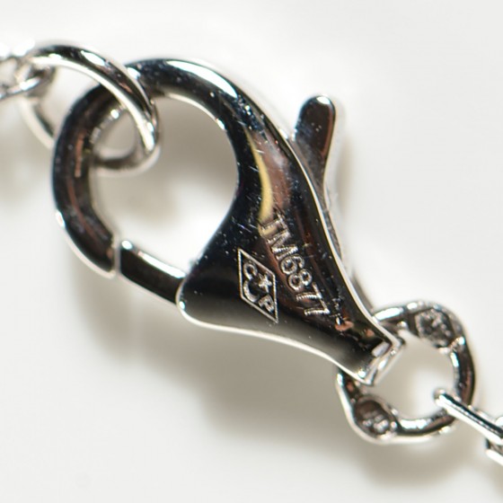 Cartier 18K White Gold Diamond SM D'Amour Pendant Necklace 3 of 10