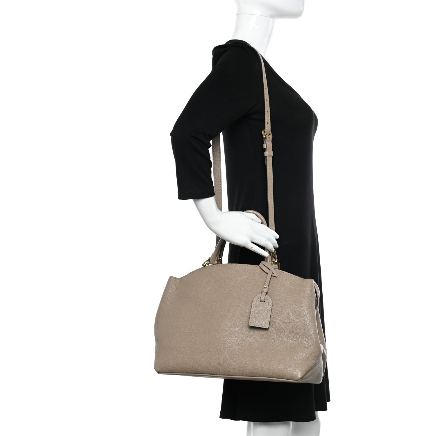 Louis Vuitton Empreinte Monogram Giant Petit Palais Tourterelle 2 of 18