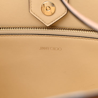 Jimmy Choo Grainy Calfskin JC Tote Cuoio 6 of 11