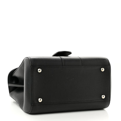 Delvaux Grained Calfskin Mini Brillant Satchel Black 3 of 11