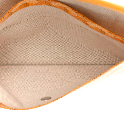 Goyard Goyardine Pouch Yellow 5 of 9