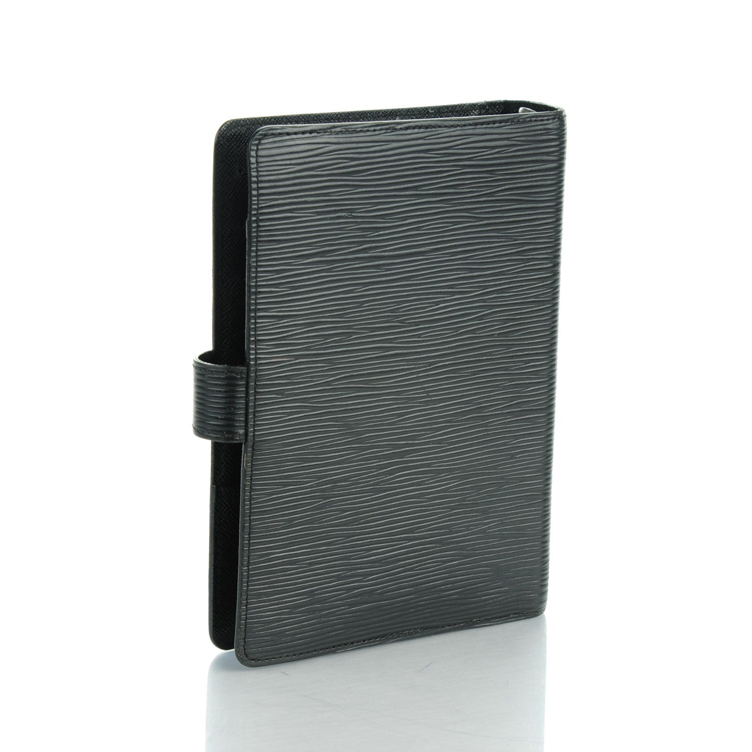 Louis Vuitton Epi Medium Ring Agenda Cover Black 3 of 7