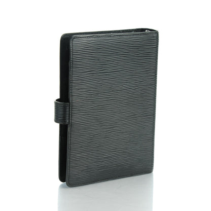 Louis Vuitton Epi Medium Ring Agenda Cover Black 3 of 7